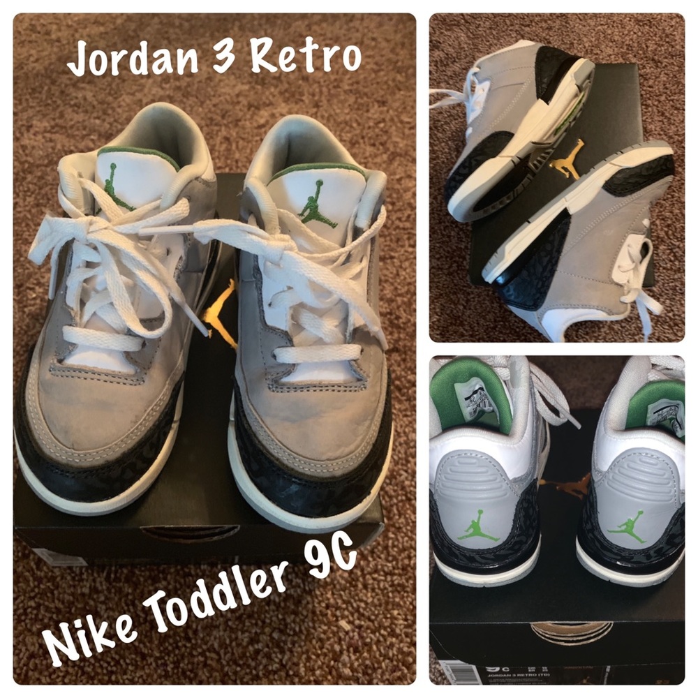 VGUC NIKE JORDAN Toddler Boy size 9c Sneakers